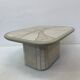 Mid-century design travertine coffee table, 1970’s