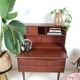 Vintage Danish teak secretary