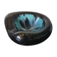 Vintage enamelled ceramic ashtray