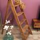 Stool wood vintage 1950
