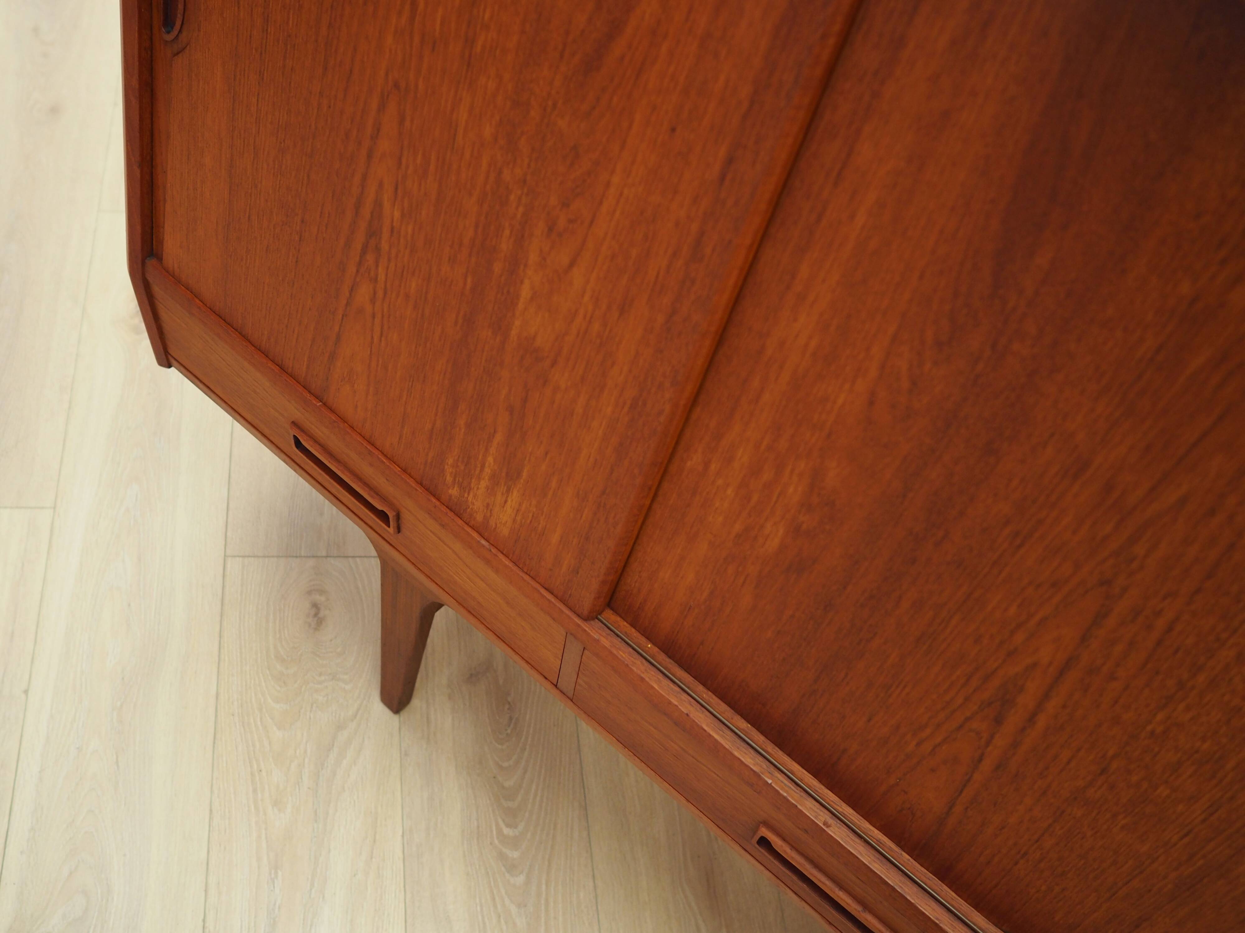 Enfilade en teck, design danois, années 1960, designer : Børge Seindal