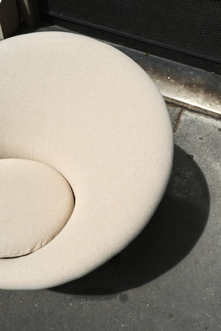 Mushroom armchair and ottoman, Pierre Paulin for Artifort, 1960s