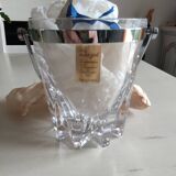 Crystal ice bucket from the royal crystal factories of Champagne.