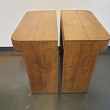 1930s oak consoles