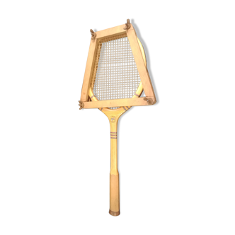 Wooden tennis racket