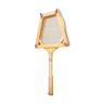 Wooden tennis racket