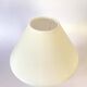 Lampe bois, câble neuf soie, abat-jour neuf
