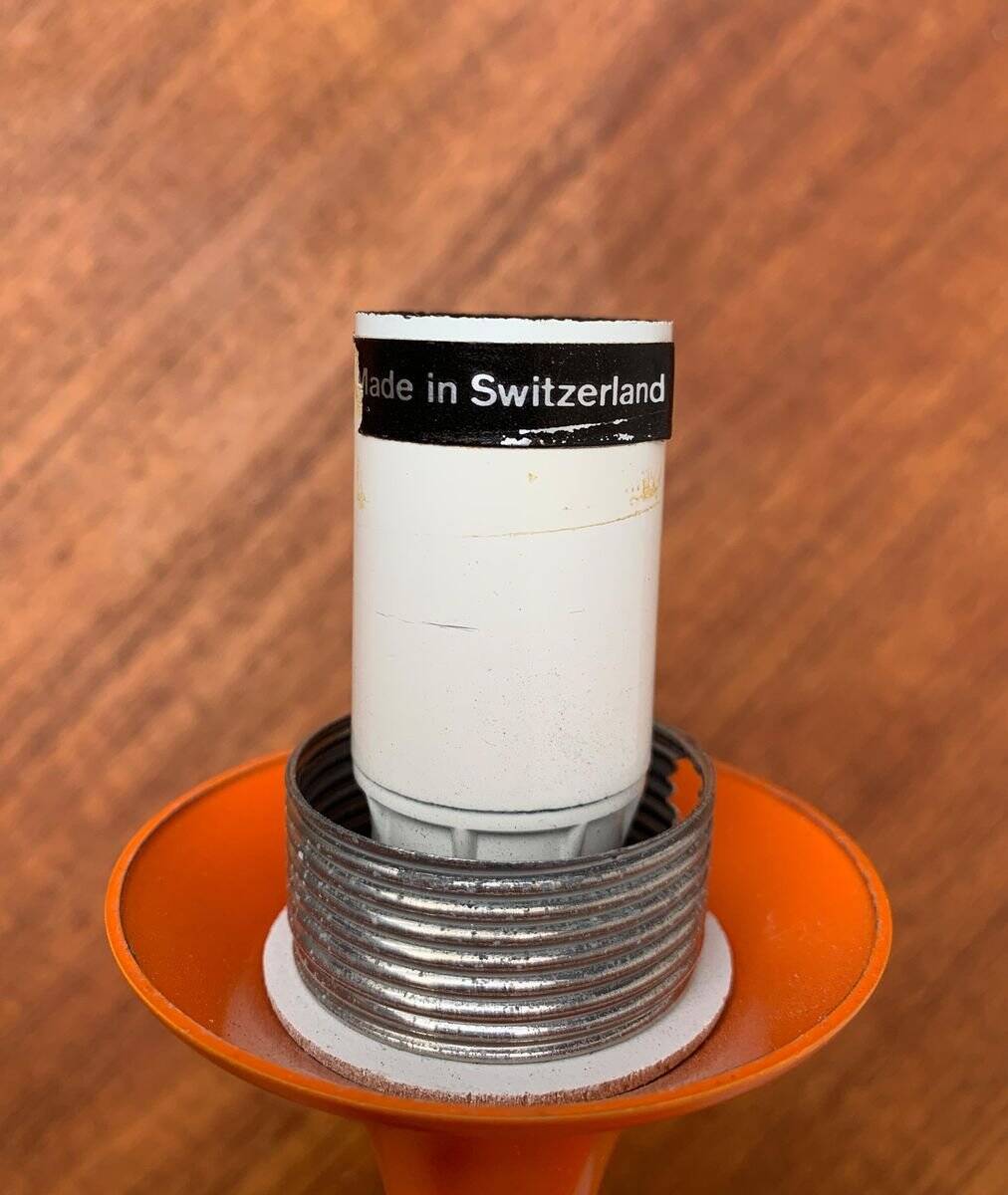 Mid-century Swiss table lamps by E.R. Nele for Temde, set of 2