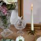 Bonbonnière vintage oiseaux cristal
