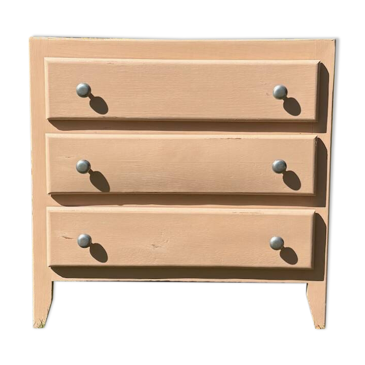 Commode vieux rose
