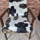 Restored Mid Century Armchair Type 300-227 Cowhide Velour 1970s