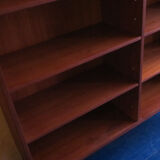 Mid century danish teak bookshelf 1960s