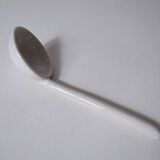 Ladle in white ceramic
