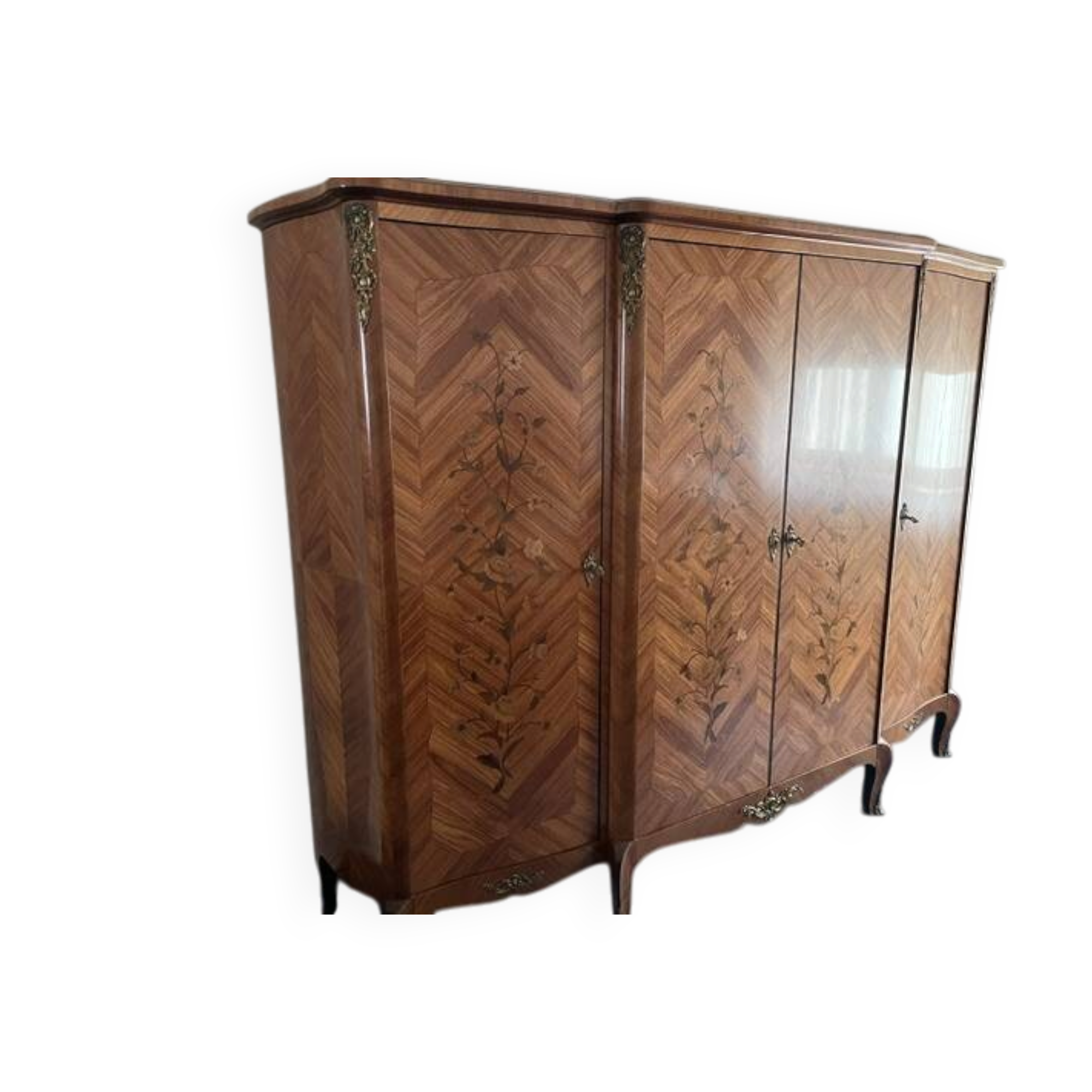Louis XV style bedroom wardrobe