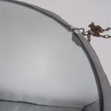 Miroir rond à suspendre