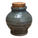 Small vase in Corsican pyrite stoneware