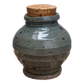 Small vase in Corsican pyrite stoneware