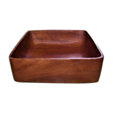 Great deep dish fruit basket empty Pocket Scandinavian vintage teak