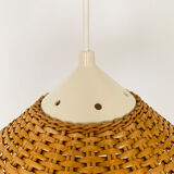 Wicker pendant lamp