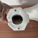 White porcelain wall lamp