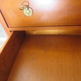 Louis Philippe style chest of drawers in cherry wood