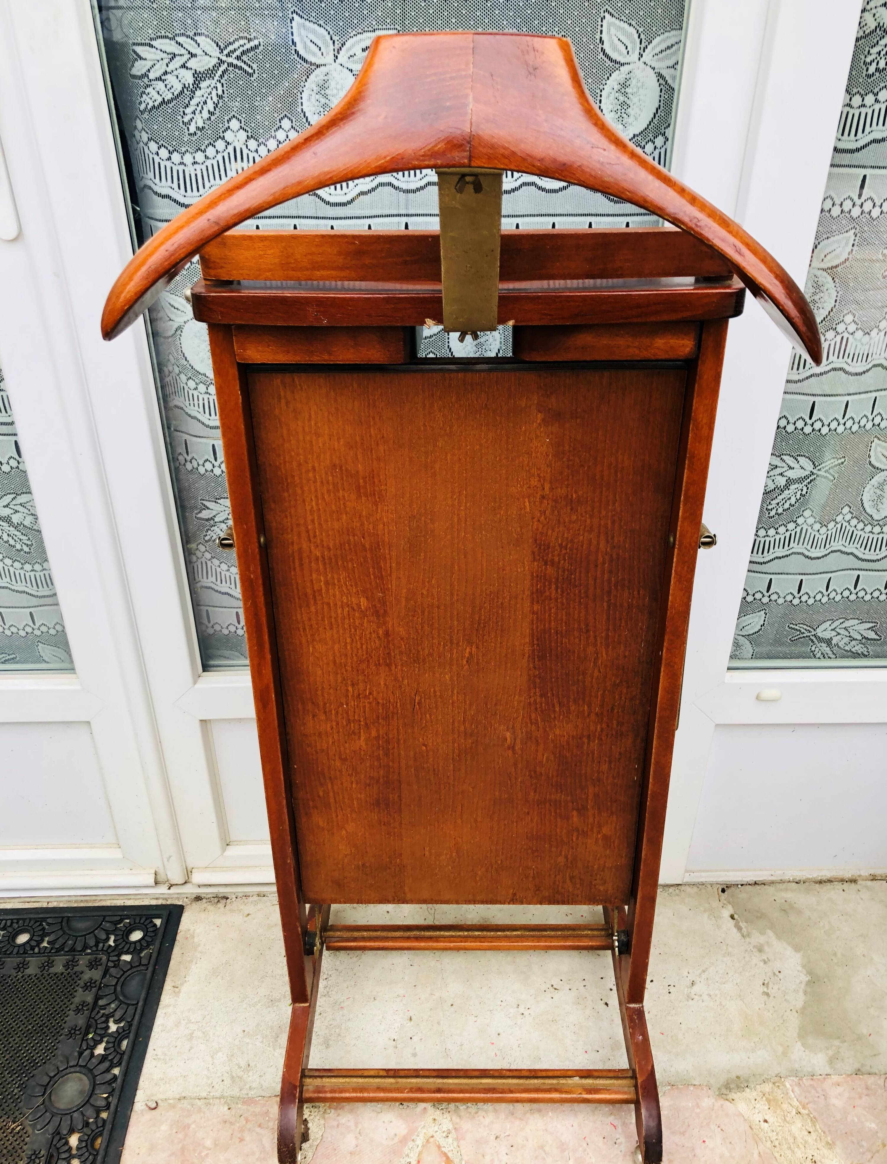 Old wooden night valet Reguitti