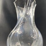Baccarat crystal vase, Serpentine model