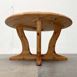 Vintage pine coffee table by Burchardt Nielsen, 1970s.