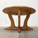 Table basse vintage en pin danois de Burchardt Nielsen, années 1970