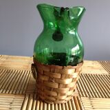 Vintage green pitcher