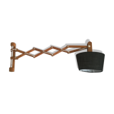 Wall lamp extensible scandinavian accordion