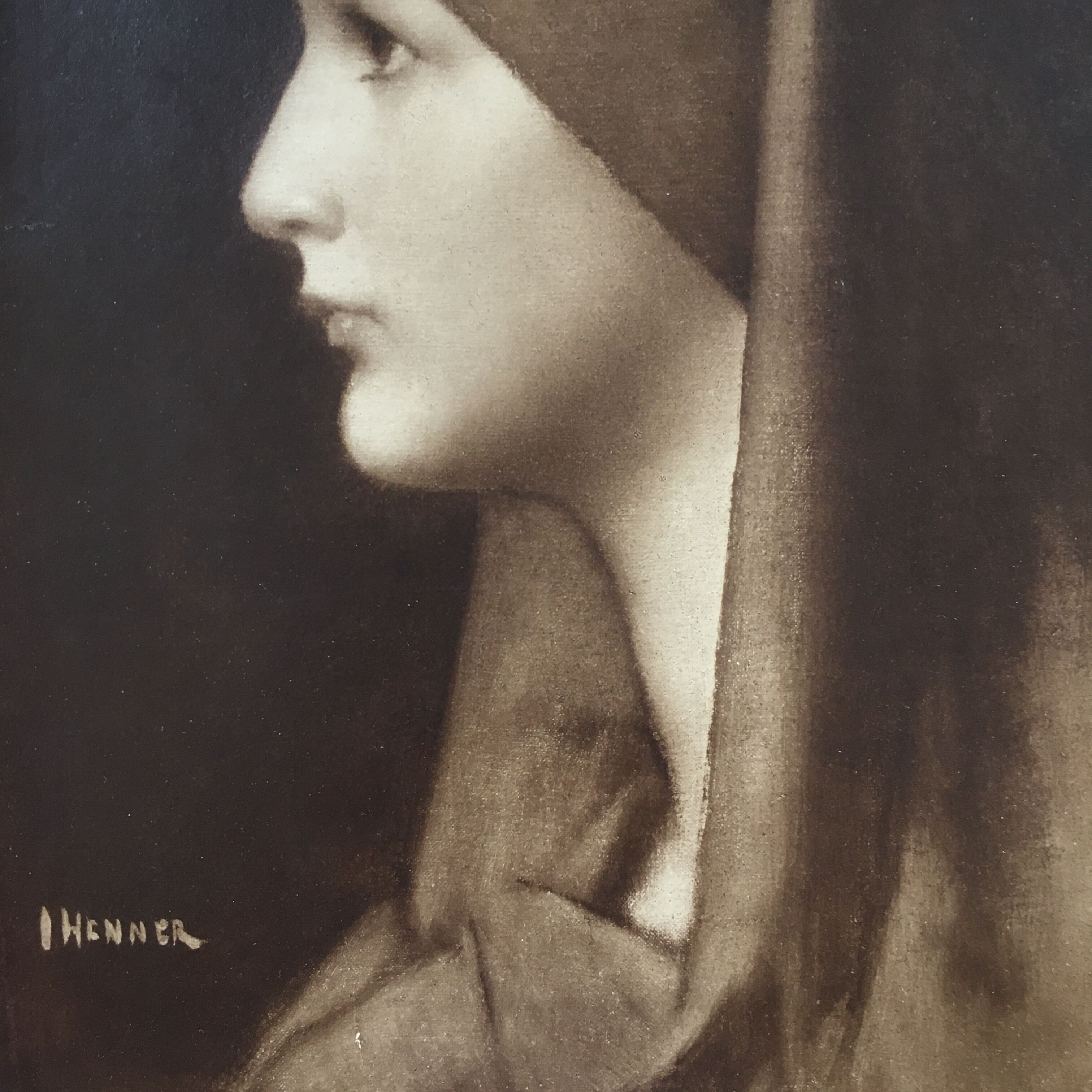 Photo print Sainte Fabiola after Henner