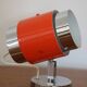 Paire d’appliques orange 1970