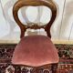Suite de 8 chaises anglaises en acajou de style Victorien