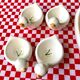 Plat et coquetiers barbotine poussins