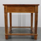 1930s Restored Antique Oak Table, Czechoslovakia