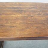 Antique English Pinewood Monastery Table from the 19th Century