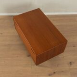 Commode en placage de teck, années 1960