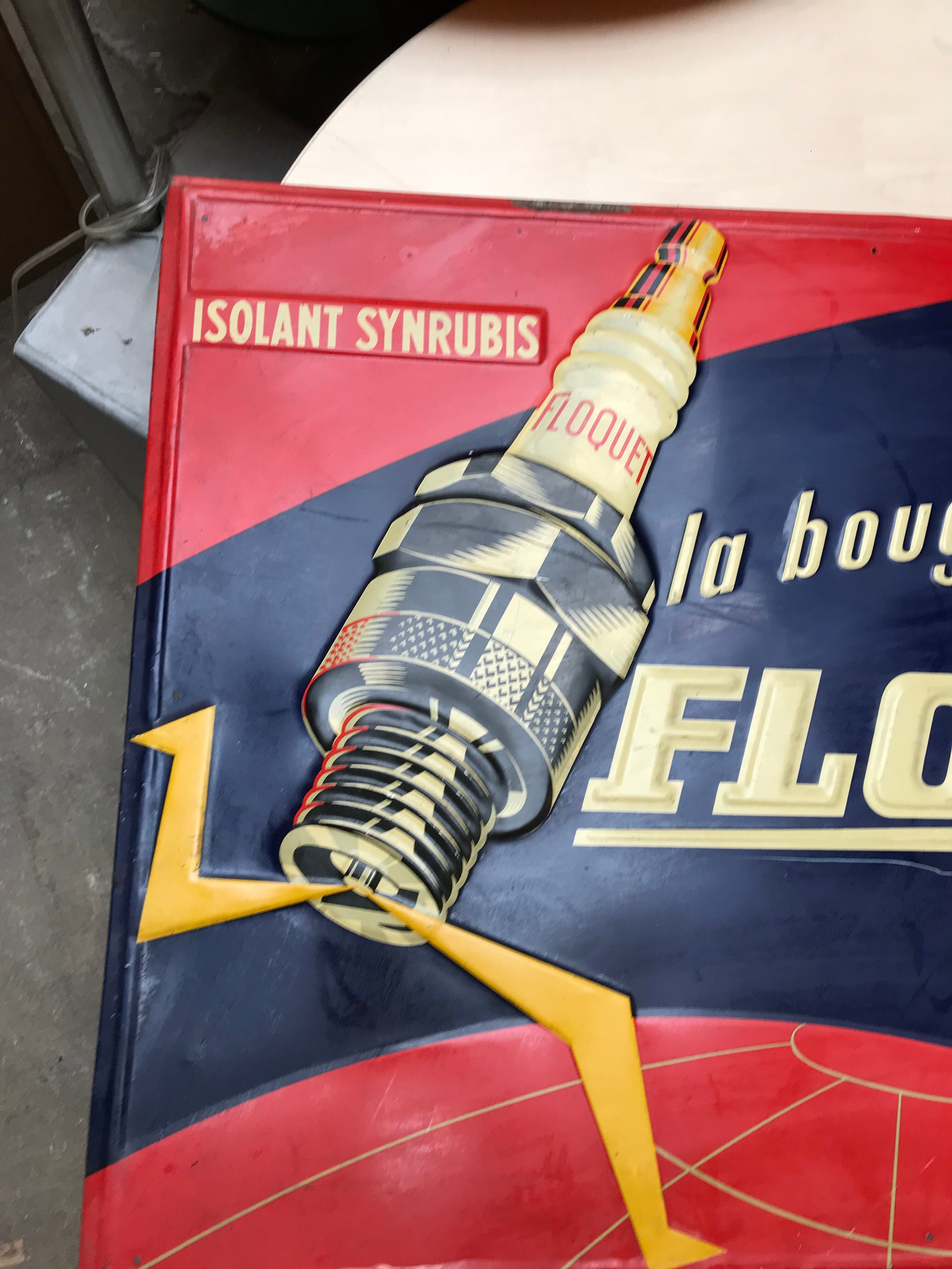 FLOQUET embossed Tole plate