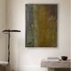 Tableau abstrait sur toile, technique mixte vers 1970