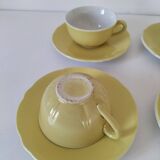 vintage cups and saucers set