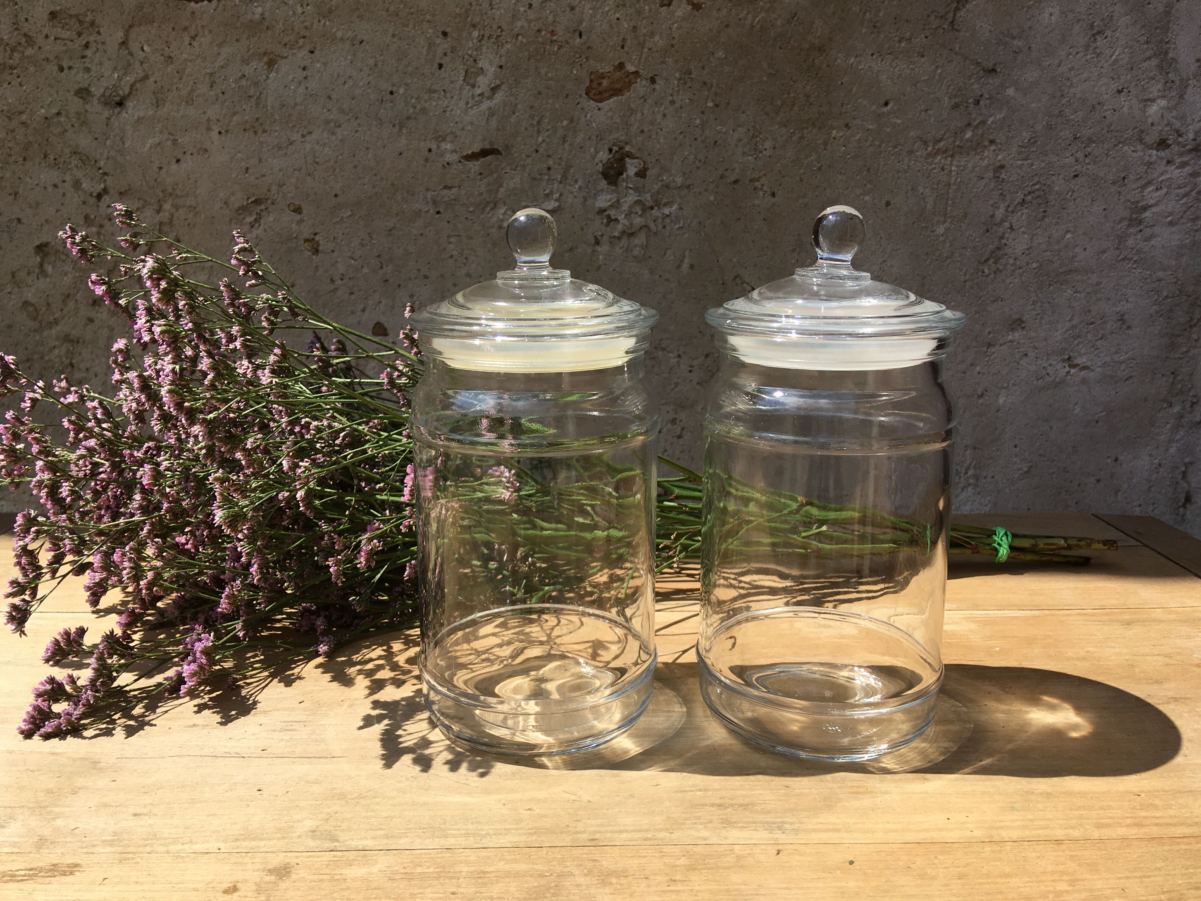 Pair of vintage jars