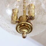 Limburg pendant lamp in glass and brass
