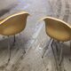 Pair of DAX Eames armchairs for Herman Miller