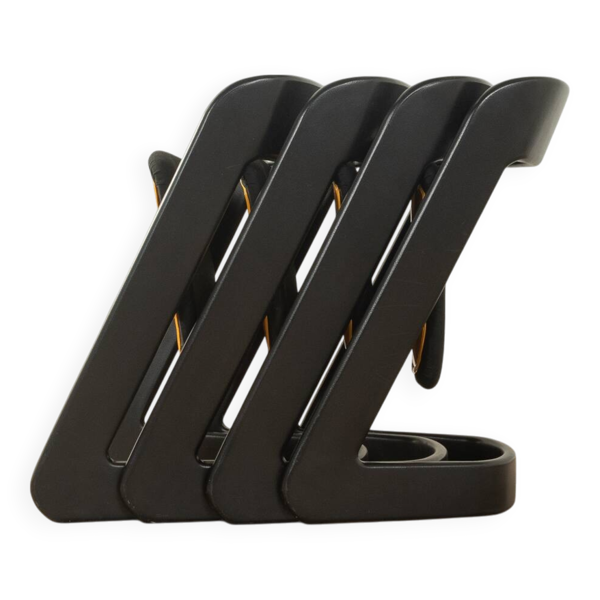 4 chaises pliantes Lucy, Peter Ghyczy