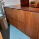 Vintage Scandinavian high sideboard in teak from the 50s and 60s