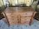 Empire 1900 walnut style baluster chest of drawers