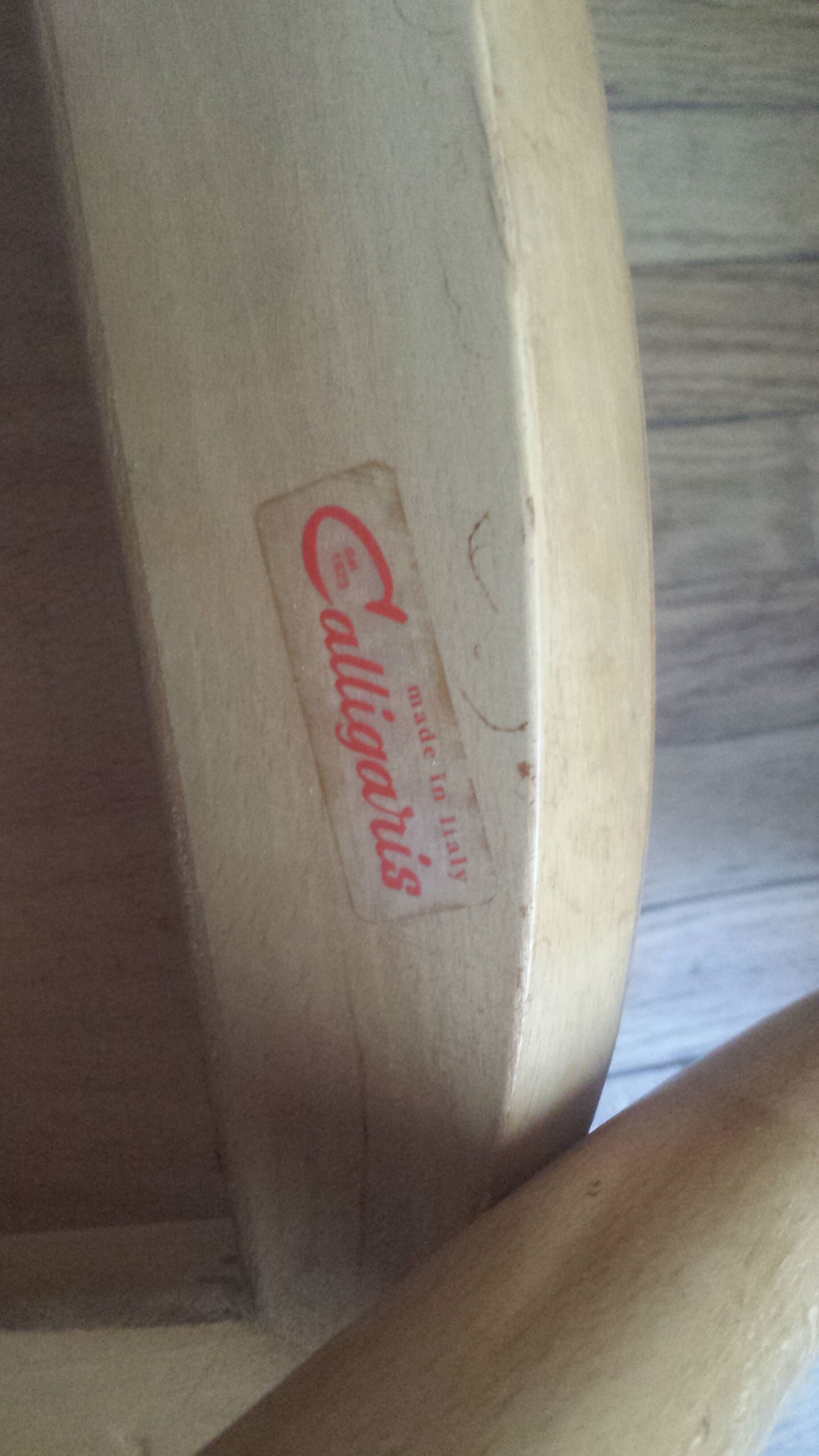 Chaise vintage en bois Calligaris