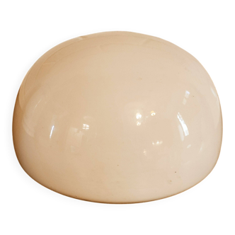 Petit plafonnier rond en opaline