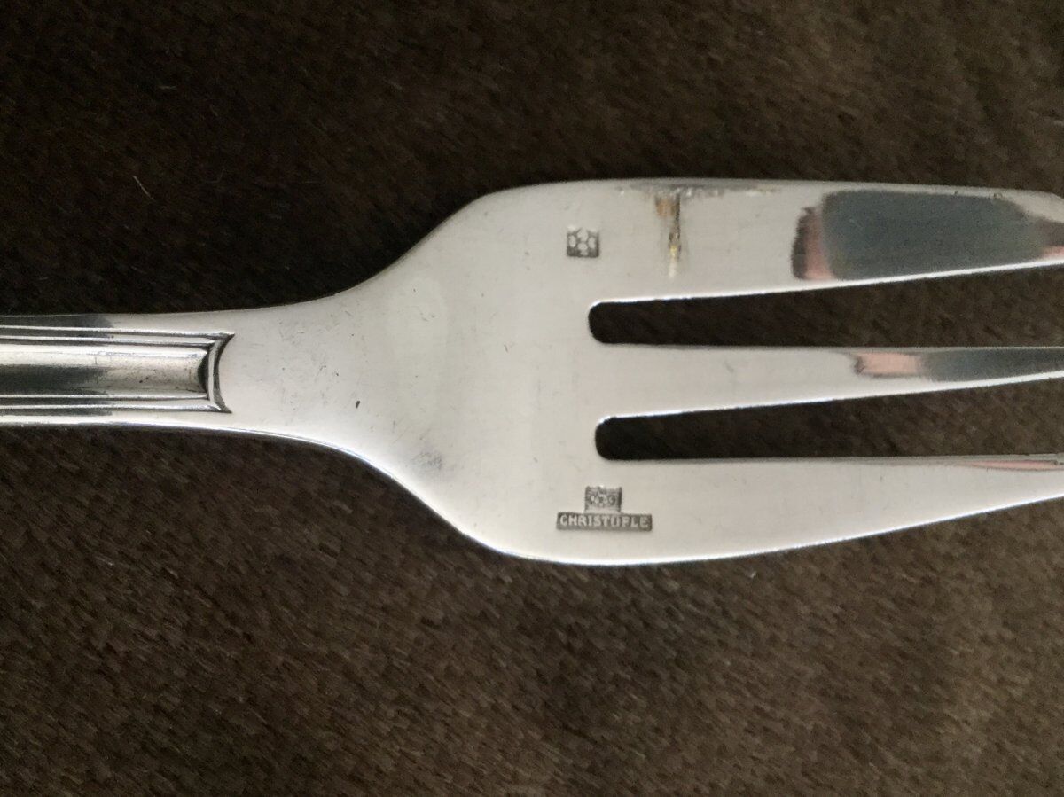 Service at mignardises 5 pieces Christofle berain